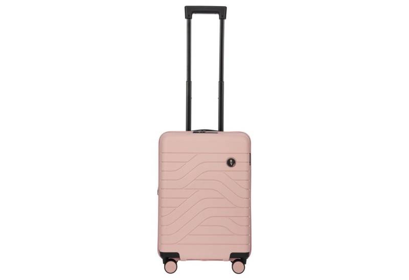 Bric's Handgepäck-Trolley BY Ulisse - 4-Rollen-Kabinentrolley 55 cm erw. (pearl pink), 4 Rollen Rollen von Bric's