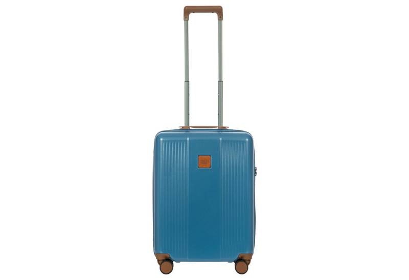 Bric's Handgepäck-Trolley Ferrara - 4-Rollen-Kabinentrolley S 55 cm (denim), 4 Rollen Rollen von Bric's