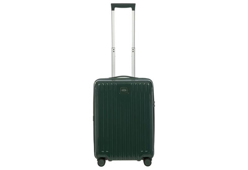 Bric's Handgepäck-Trolley Positano - 4-Rollen Kabinentrolley 55 cm USB (emerald green), 4 Rollen Rollen von Bric's