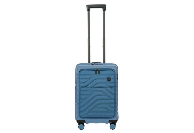 Bric's Koffer BY Ulisse - 4-Rollen-Kabinentrolley mit Vortasche 55 cm erw. USB von Bric's