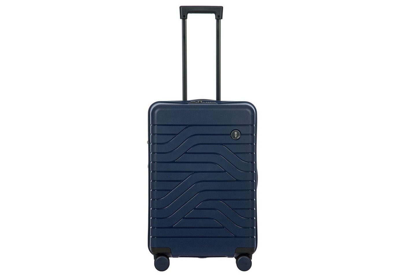 Bric's Koffer BY Ulisse - 4-Rollen-Trolley 65 cm erw. (blue), 4 Rollen Rollen von Bric's