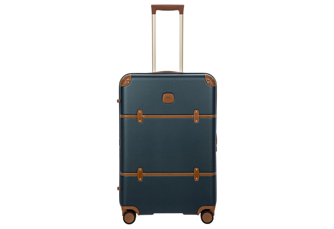 Bric's Koffer Bellagio - 4-Rollen-Trolley 70.5 cm erw. recycelt (blue/tan), 4 Rollen Rollen von Bric's
