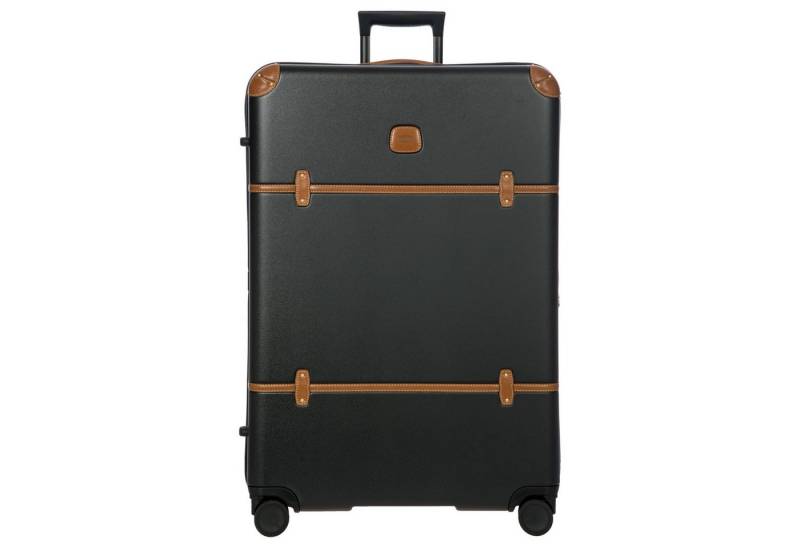 Bric's Koffer Bellagio - 4-Rollen-Trolley 82 cm erw. recycelt (black/tan), 4 Rollen Rollen von Bric's