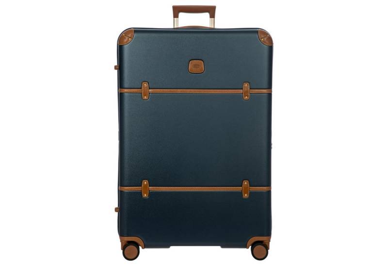 Bric's Koffer Bellagio - 4-Rollen-Trolley 82 cm erw. recycelt (blue/tan), 4 Rollen Rollen von Bric's