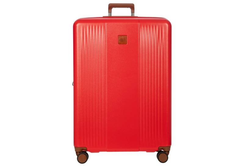 Bric's Koffer Ferrara - 4-Rollen-Trolley L 77 cm erw. (red), 4 Rollen Rollen von Bric's
