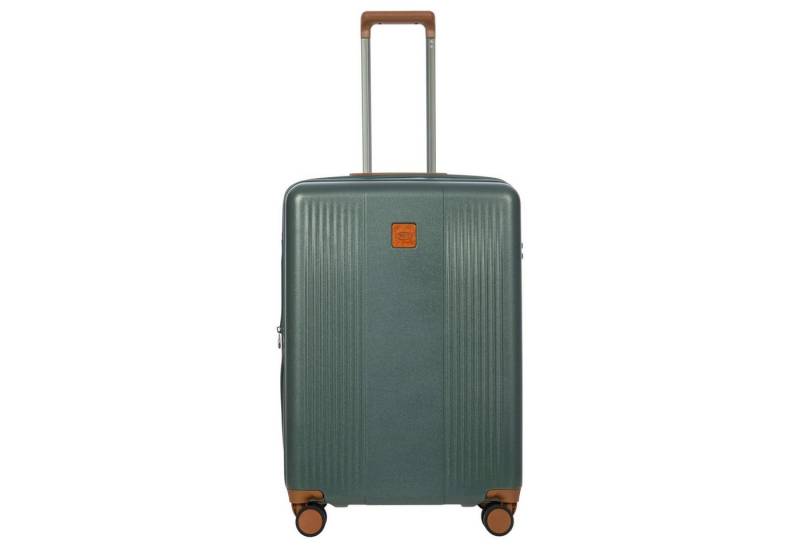Bric's Koffer Ferrara - 4-Rollen-Trolley M 67 cm erw. (green), 4 Rollen Rollen von Bric's