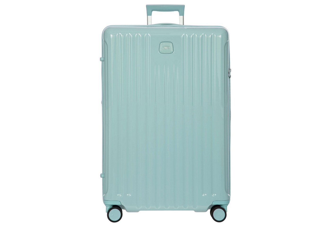 Bric's Koffer Positano - 4-Rollen-Trolley L 78 cm erw. (hellblau), 4 Rollen Rollen von Bric's