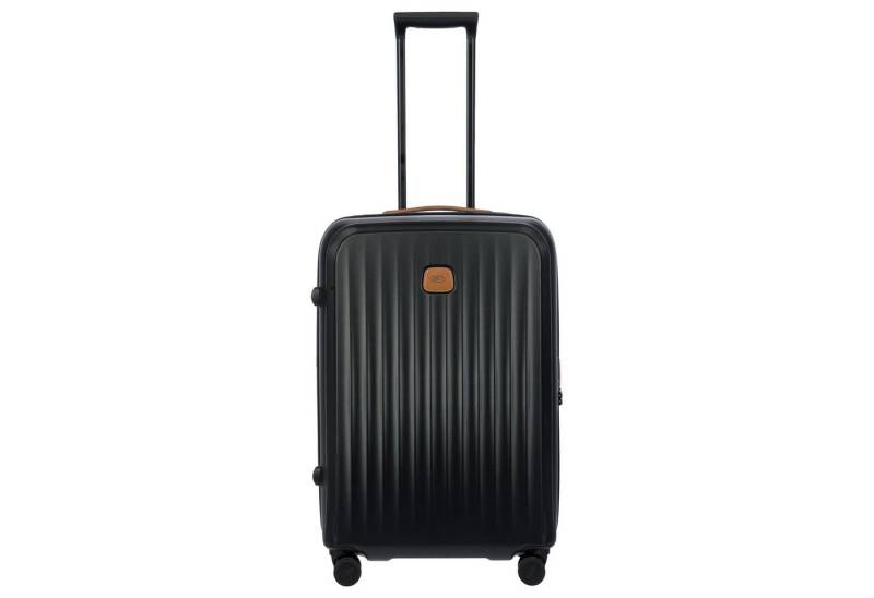 Bric's Koffer Taormina - 4-Rollen-Trolley M 69 cm erw. (schwarz), 4 Rollen Rollen von Bric's