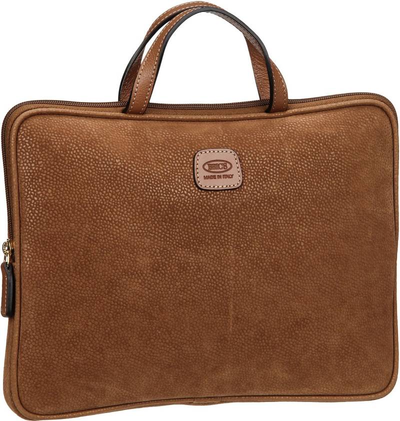 Bric's Life PC Holder  in Cognac (3.6 Liter), Aktentasche von Bric's