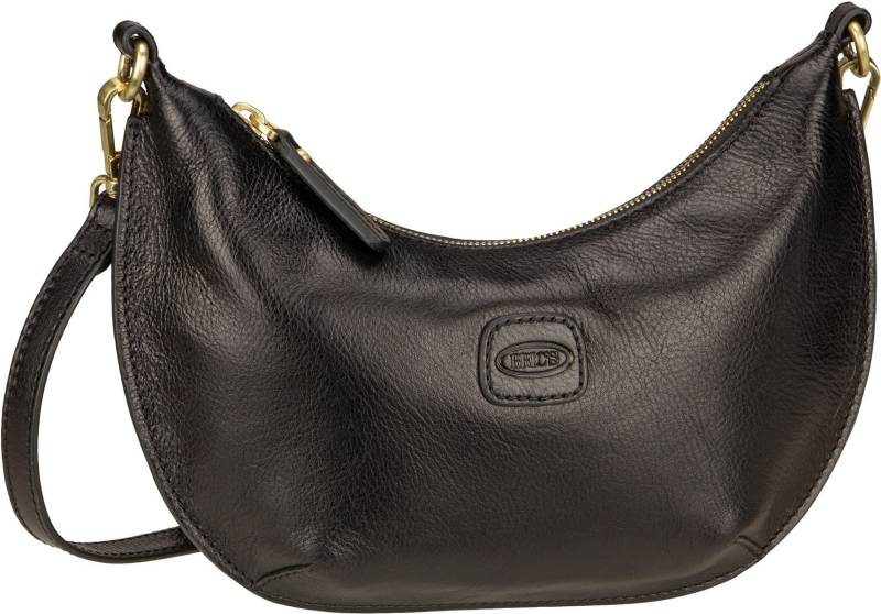 Bric's Volterra Mini Luna 5957  in Schwarz (2.2 Liter), Schultertasche von Bric's