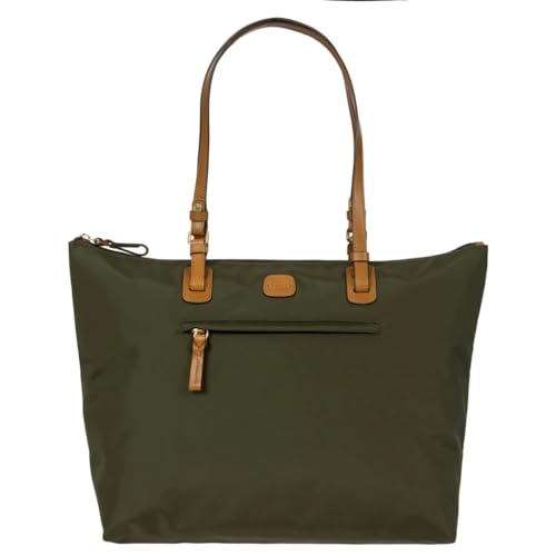 Bric's Großer 3-in-1-Shopper X-Bag, Einheitsgröße.Olive von Bric's