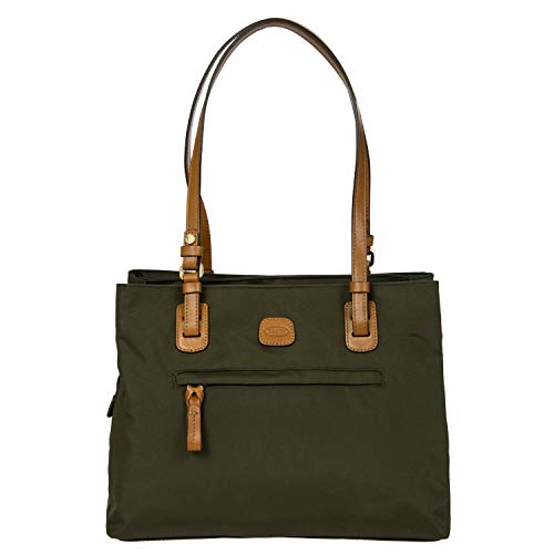 Mittelgroßer Shopper X-Bag, Einheitsgröße.Olive von Bric's