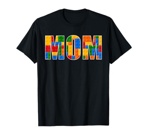 Mom Brick Builder Lustige Blöcke Master Builder Gifrs Jungen T-Shirt von Brick Builder Funny Blocks Master Builder Gifts
