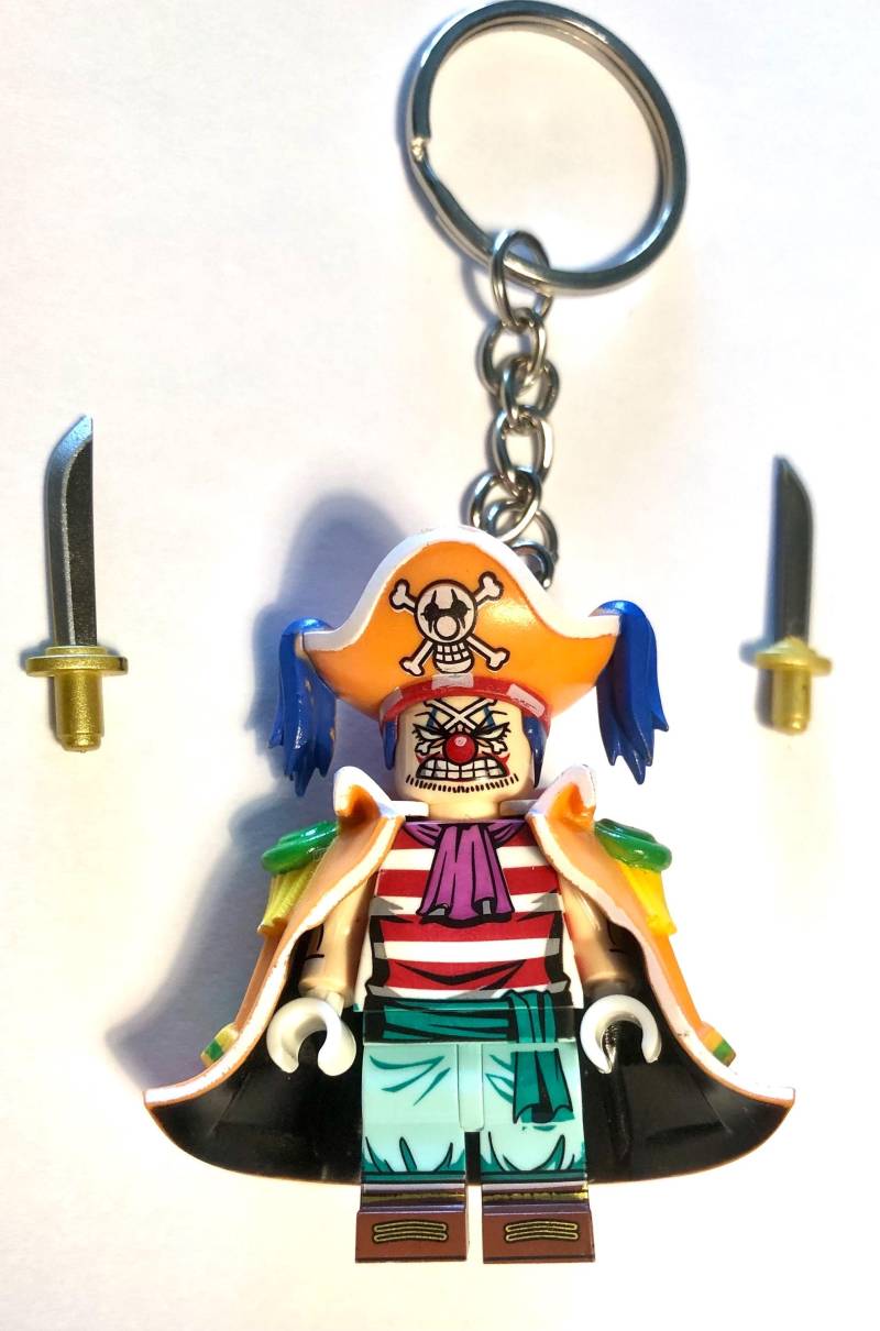 Buggy Der Star Clown Minifigur Schlüsselanhänger von BrickChica