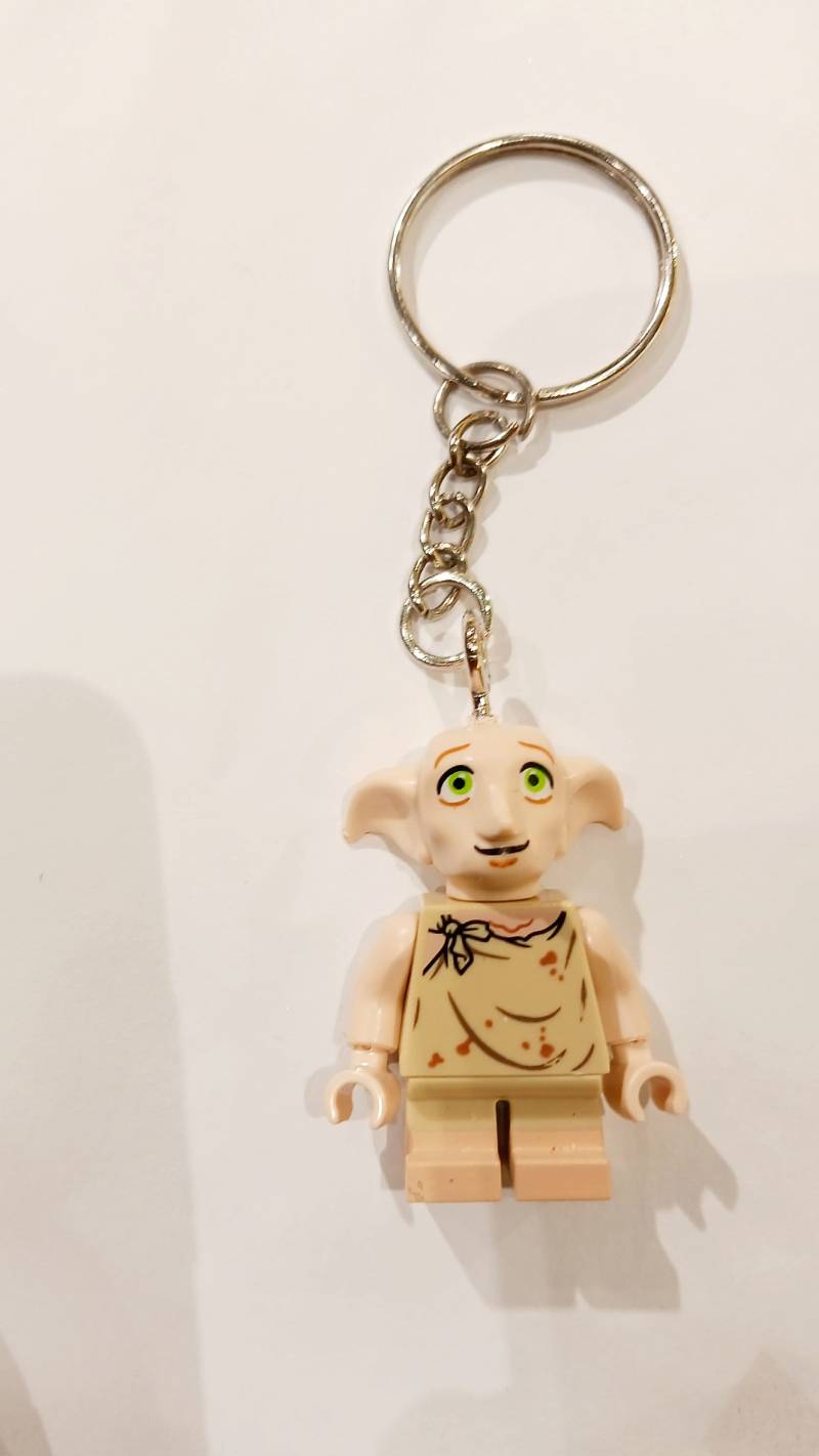 Dobby Der Hauself Minifigur Schlüsselanhänger/Ohrring von BrickChica