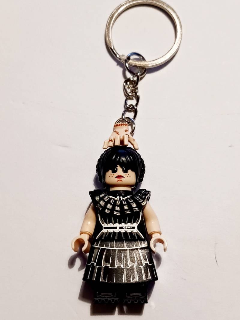 Geschlossen Wird Eine Minifigur Mit Schlüsselanhänger/Ohrring von BrickChica