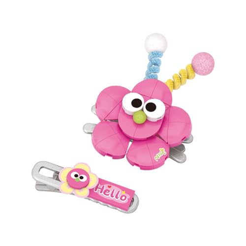 Brickddyin Haarspangen für Damen und Mädchen, DIY-Haarspangen, 25 Stück, niedliche Blumen-Clown-Haarspangen, tolles Geschenk für Frauen und Mädchen, Rosa Brickddyin Haarspangen für Damen und Mädchen, DIY-Haarspangen, 25 Stück, niedliche Blumen-Clown-Haarspangen, tolles Geschenk für Frauen und Mädchen, Rosa von Brickddyin