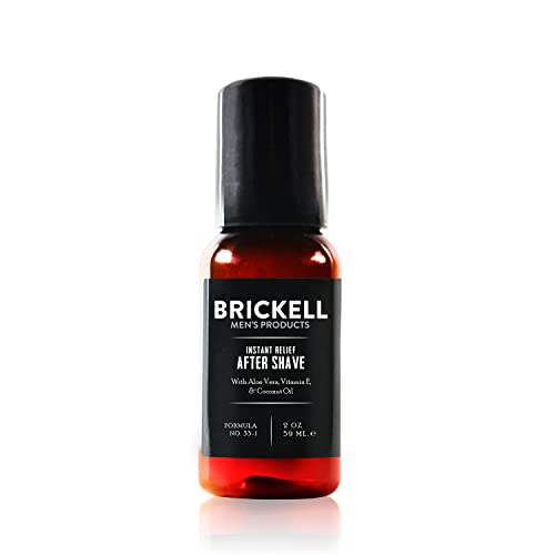 Brickell Men's Aftershave mit Sofortiger Linderung für Männer - 59 ml - Natürlich und Organisch von Brickell Men's Products