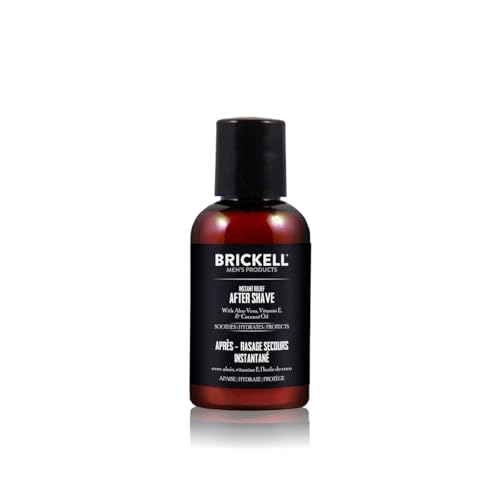 Brickell Men’s Aftershave mit Sofortiger Linderung für Männer – 59 ml - Natürlich und Organisch - ohne Duftstoffe von Brickell Men's Products