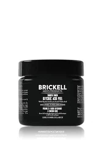 Brickell Men's Glattes Glykolsäure-Peeling Für Männer, Natürlich und Organisch, Anti-Aging-Peeling Gegen Falten, 59 Milliliters, Duftend von Brickell Men's Products