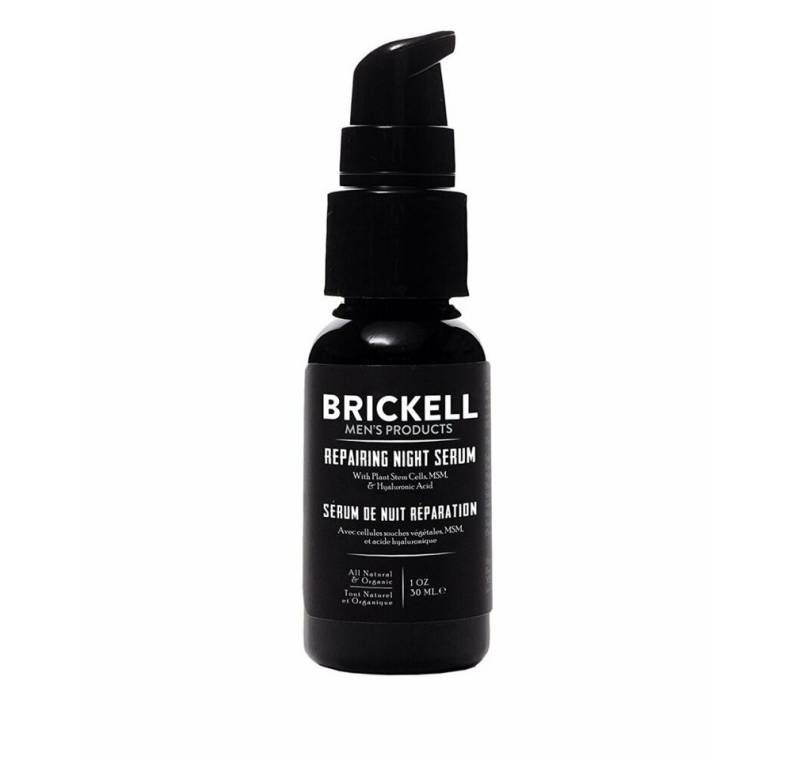 Brickell Nachtcreme Brickell Men's Anti Aging Repairing Night Gesichtsserum 30ml von Brickell