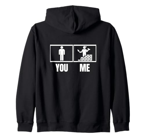 Mason Building Stolzer Funny Men Maurer Kapuzenjacke von Bricklayer Brick Mason Building Masonry