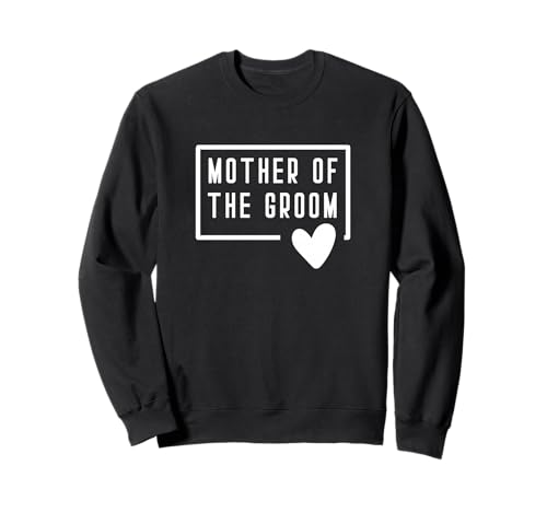 Mutter des Bräutigams, Herz, Mama, Hochzeit, Bachelorette-Party Sweatshirt Mutter des Bräutigams, Herz, Mama, Hochzeit, Bachelorette-Party Sweatshirt von Bridal Party Apparel by Jess