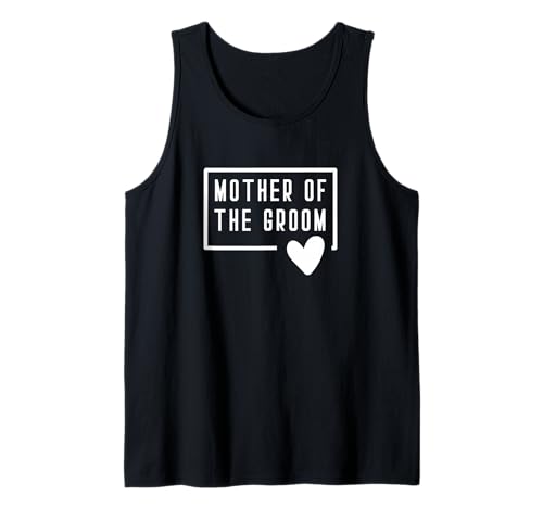 Mutter des Bräutigams, Herz, Mama, Hochzeit, Bachelorette-Party Tank Top Mutter des Bräutigams, Herz, Mama, Hochzeit, Bachelorette-Party Tank Top von Bridal Party Apparel by Jess