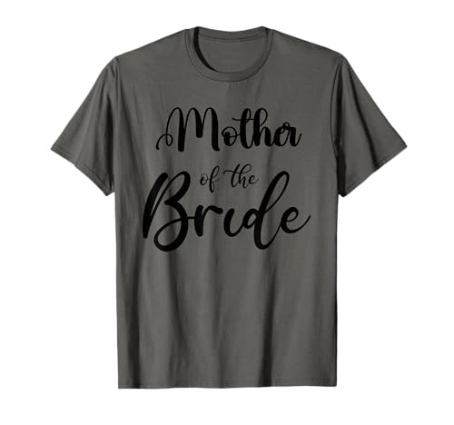 Mutter der Braut Passende Hochzeit Party Mama Bräutigam 2024 T-Shirt von Bridal Party Wedding & Couple Matching Apparel