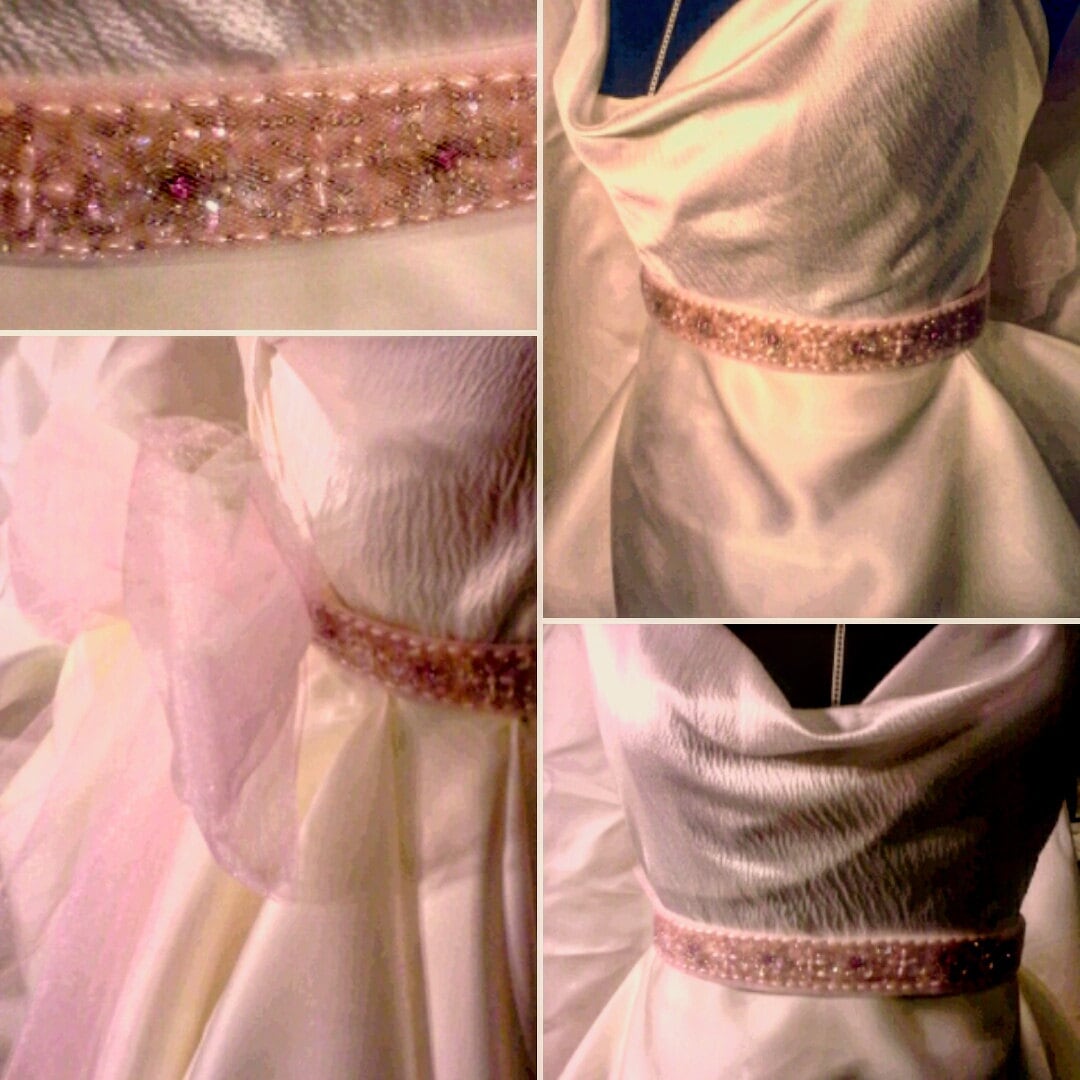 Jahrgang Erröten Schärpe von BridalByLauMcG