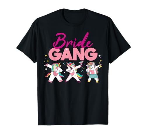 Team Braut - JGA / Junggesellinnenabschied Frauen Outfit T-Shirt Team Braut - JGA / Junggesellinnenabschied Frauen Outfit T-Shirt von Bride Gang - JGA Damen Team Outfit für die Party