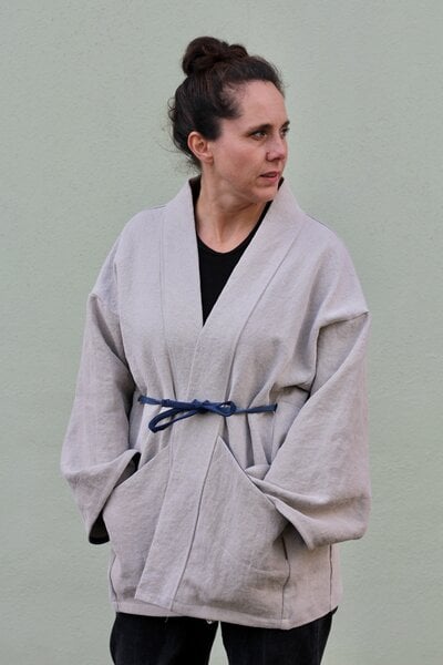 Bridge&Tunnel Kimono Jacke aus Leinen von Bridge&Tunnel