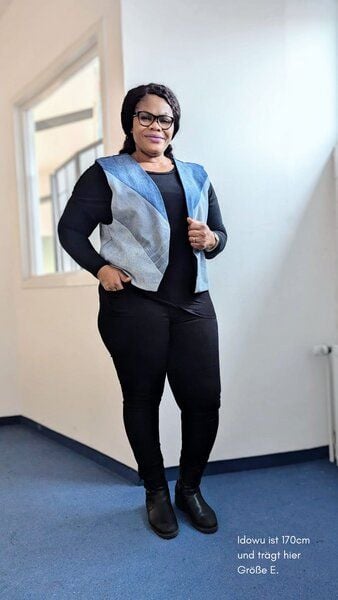 Bridge&Tunnel Weste minimal blue von Bridge&Tunnel