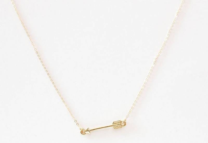 Geschenk Für Sie/Zarte Silberkette Pfeil Kleine Gold Pfeil-Halskette Schichtung Kette Layering Schmuck Geschenk Für Sie/Zarte Silberkette Pfeil Kleine Gold Pfeil-Halskette Schichtung Kette Layering Schmuck von BrielleDesignsOnEtsy