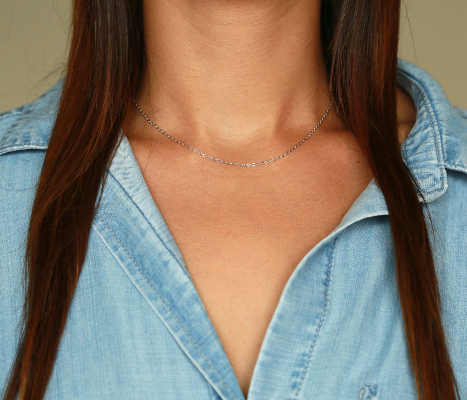 Zarte Dünne Kette Halskette/Ultra Zierliche Layering Goldkette, Sterling Silber, 14K Gold Fill Chain Zarte Dünne Kette Halskette/Ultra Zierliche Layering Goldkette, Sterling Silber, 14K Gold Fill Chain von BrielleDesignsOnEtsy