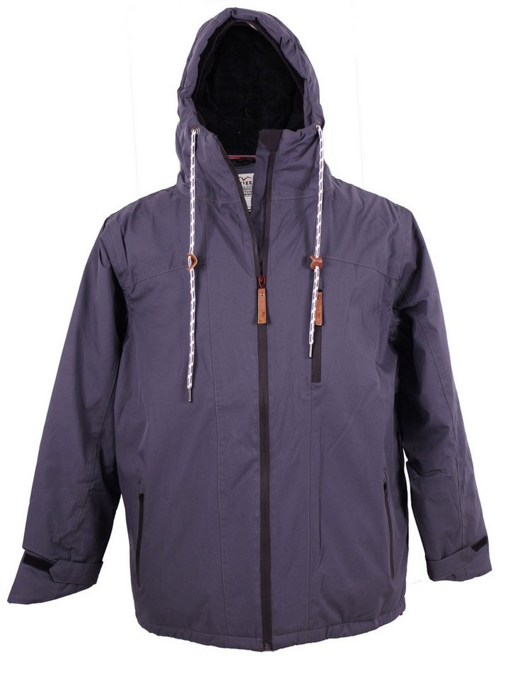 Brigg Outdoorjacke Outdoor Jacke in großen Größen von Brigg, anthrazit von Brigg