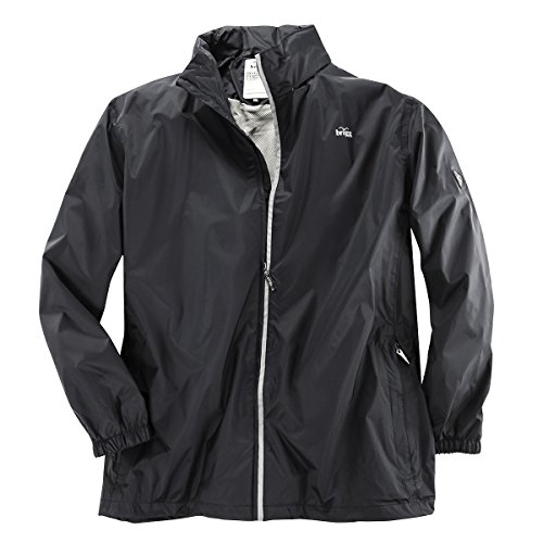 Brigg schwarze Outdoor Regenjacke Übergröße, Größe:3XL von Brigg