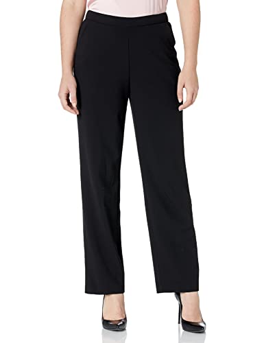 Briggs New York Damen Anzughose zum Hineinschlüpfen (Normale Kurze Länge) Klassische Hose, Schwarz, 50 von Briggs New York