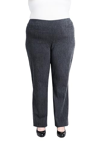 Briggs New York Millennium Barely Boot Schlupfhose für Damen, Übergröße, super dehnbar, Meliert, Grau, 54 Mehr von Briggs New York