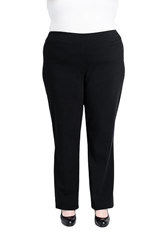 Briggs New York Millennium Barely Boot Schlupfhose für Damen, Übergröße, super dehnbar, Schwarz, 54 Mehr Briggs New York Millennium Barely Boot Schlupfhose für Damen, Übergröße, super dehnbar, Schwarz, 54 Mehr von Briggs New York