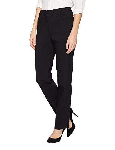 Briggs New York Damen Hose mit Geteilter Taille Anzughose, schwarz, 44 Briggs New York Damen Hose mit Geteilter Taille Anzughose, schwarz, 44 von Briggs New York