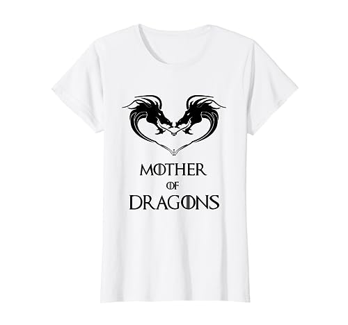Mother of Dragons T-Shirt für Damen, cooles Grafik-T-Shirt T-Shirt von Bright T Shirts