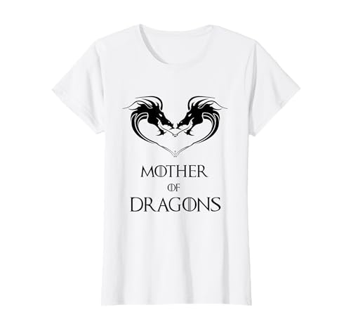 Mother of Dragons T-Shirt für Damen, cooles Grafik-T-Shirt T-Shirt von Bright T Shirts