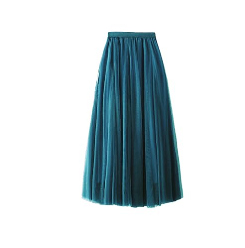 BrightGlow Langer Maxi-Tüllrock Damen A-Linie Midi Rock Unterrock Lagenrock Faltenrock Damen-Tüllrock mit hoher Taille Bühnenkleid Mesh Tutu Röcke für Hochzeit Party Dunkelgrün M BrightGlow Langer Maxi-Tüllrock Damen A-Linie Midi Rock Unterrock Lagenrock Faltenrock Damen-Tüllrock mit hoher Taille Bühnenkleid Mesh Tutu Röcke für Hochzeit Party Dunkelgrün M von BrightGlow