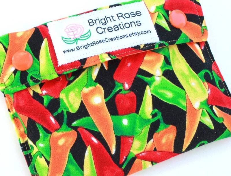 Mini Nass Tasche Für Snacks Oder Mama Tuch, Kleine Wasser Beweis Tasche, Handtasche Größe, Red Hot Chili Peppers Zu Drucken, Von Hellen Rose Mini Nass Tasche Für Snacks Oder Mama Tuch, Kleine Wasser Beweis Tasche, Handtasche Größe, Red Hot Chili Peppers Zu Drucken, Von Hellen Rose von BrightRoseCreations