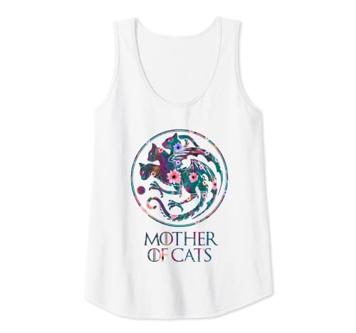 Damen Mutter der Katzen - Mother of Cats Tank Top von BrightWay Cat Mutter der Katzen Shirt