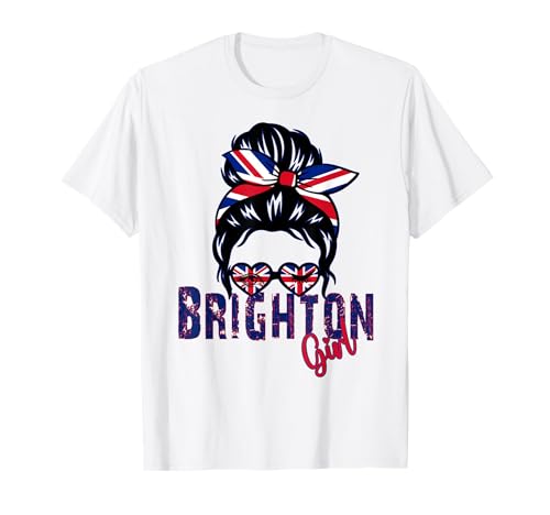 Brighton Girl Love Brighton Souvenir T-Shirt von Brighton Girl Skyline Design