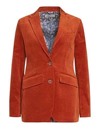 Brigitte von Boch - Damen - Lennon Samt-Blazer Safran, Größe:44 von Brigitte von Boch