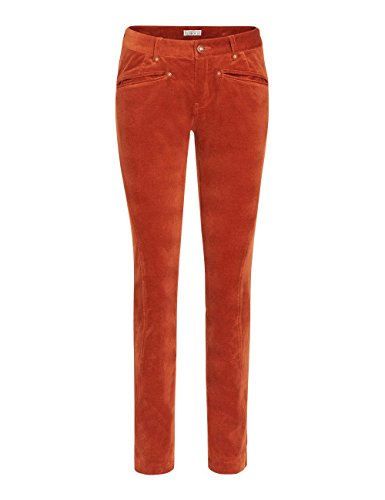 Brigitte von Boch - Damen - Maxton Samt-Reiterhose Safran, Größe:40 von Brigitte von Boch