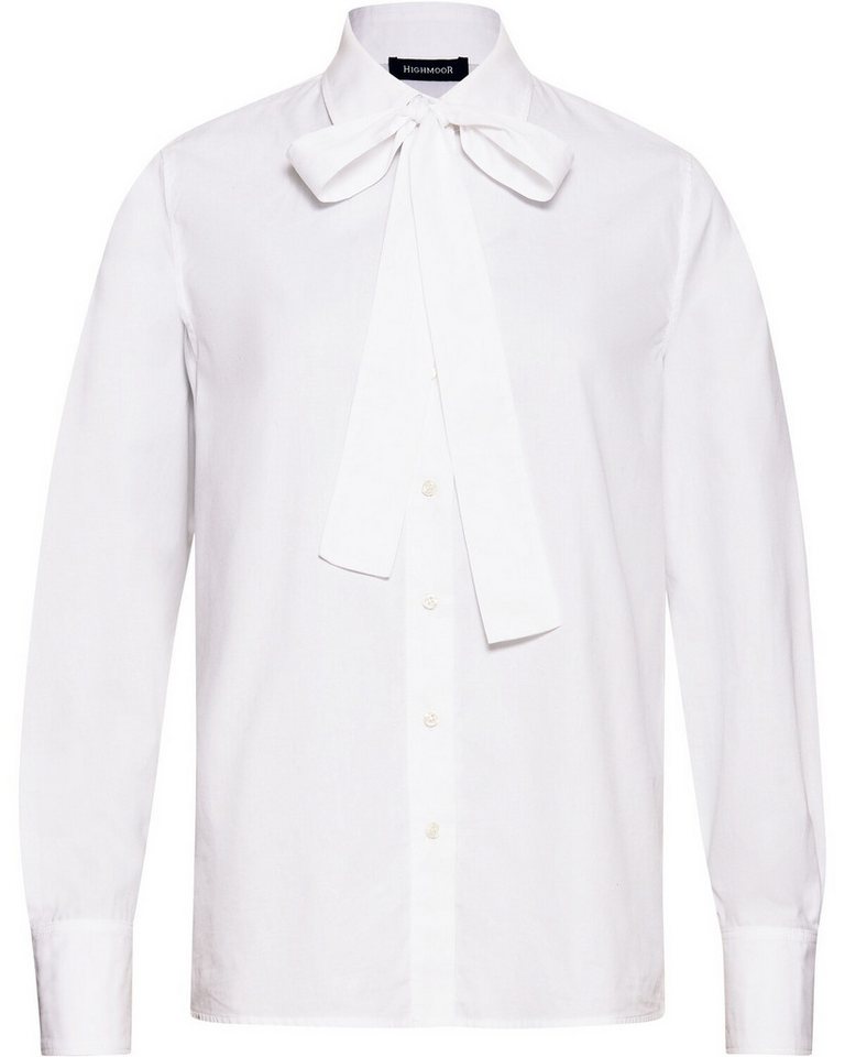 Highmoor Hemdbluse Legere Bluse mit Schleife von Highmoor